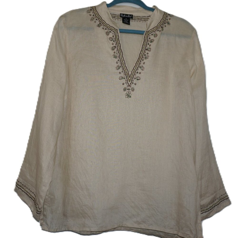 RAFAELLA LINEN TUNIC